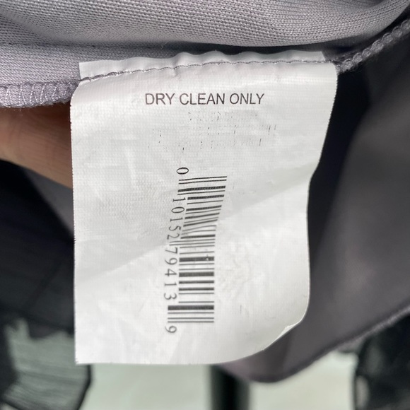 Mimi Maternity Silk Black Pleated Dress - Picture 7 of 10